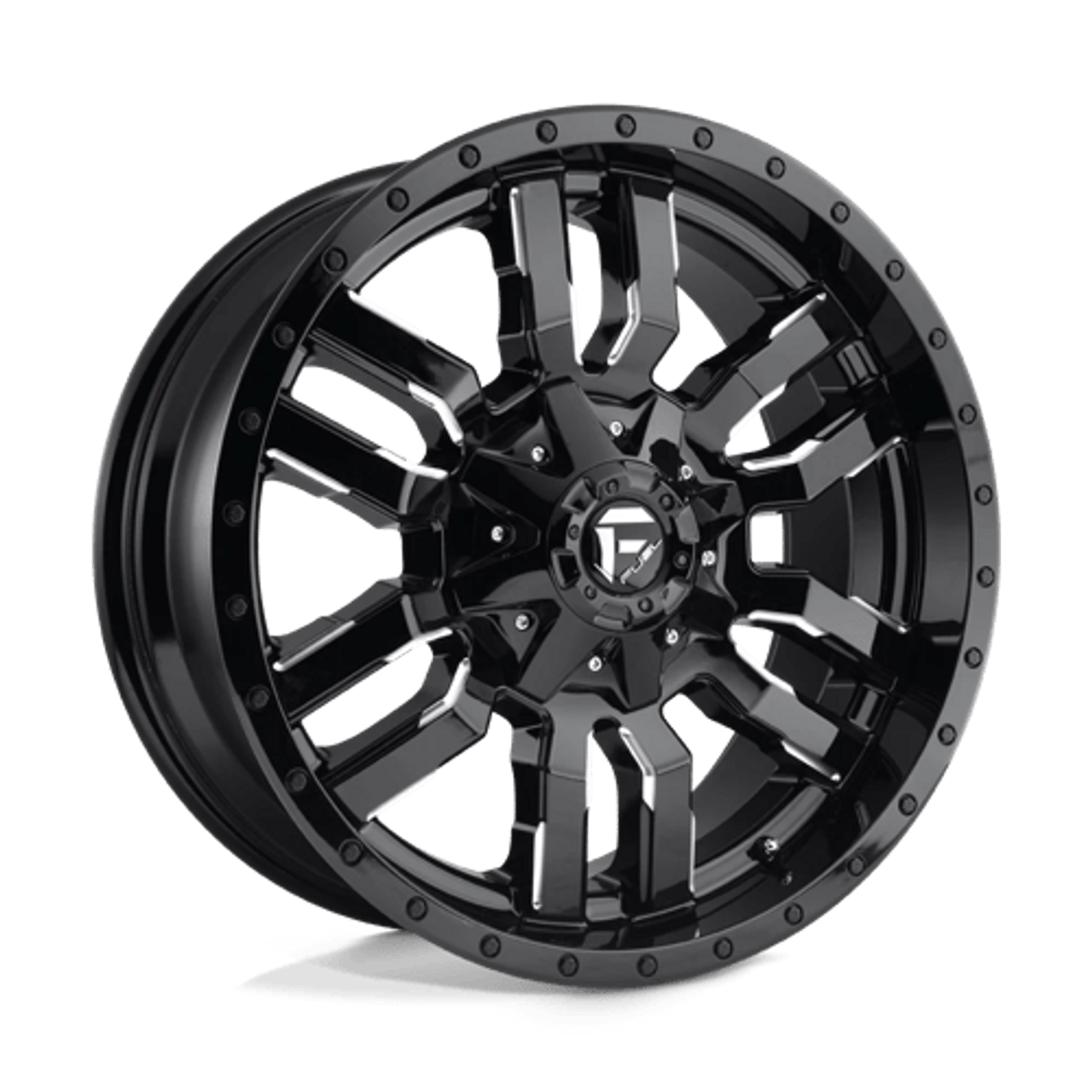 D595 20X10 6X135/5.5 GL-BLK-MIL -19MM