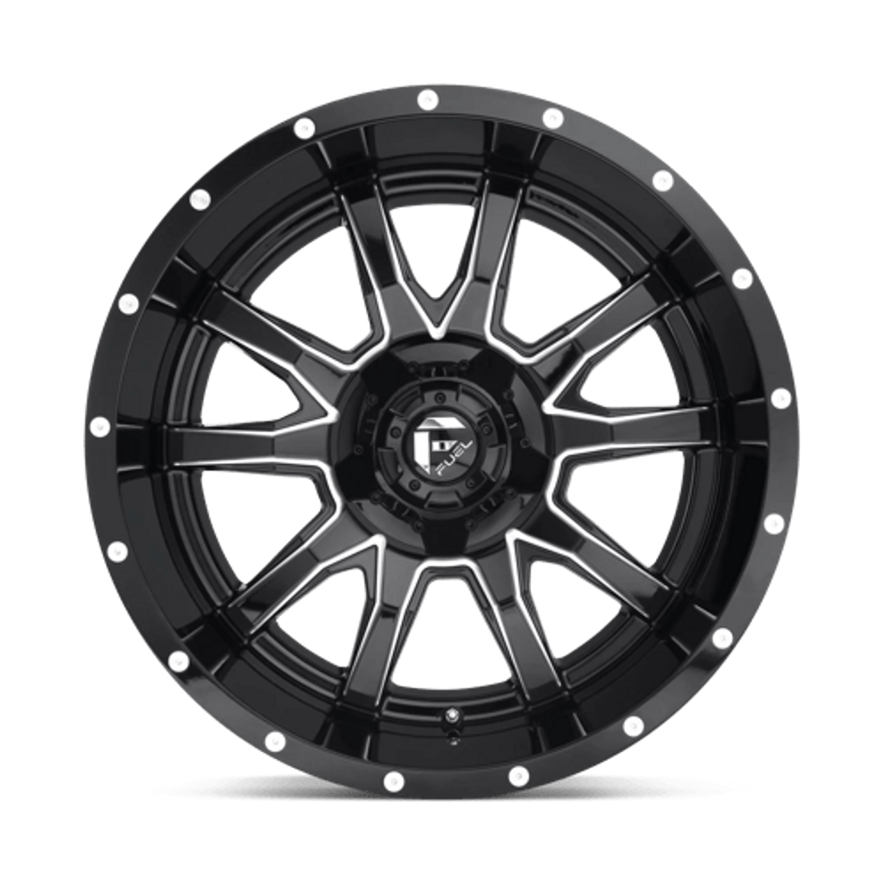 D627 20X12 8X180 GL-BLK-MIL -43MM