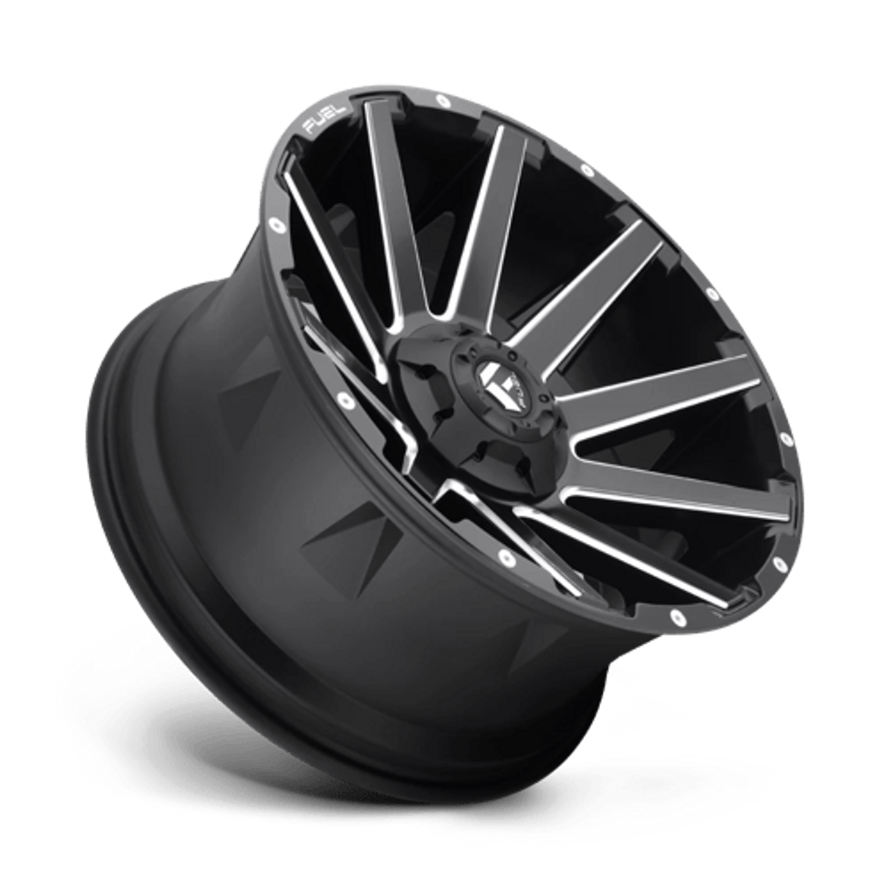 D616 22X10 8X6.5 MT-BLK-MIL -18MM