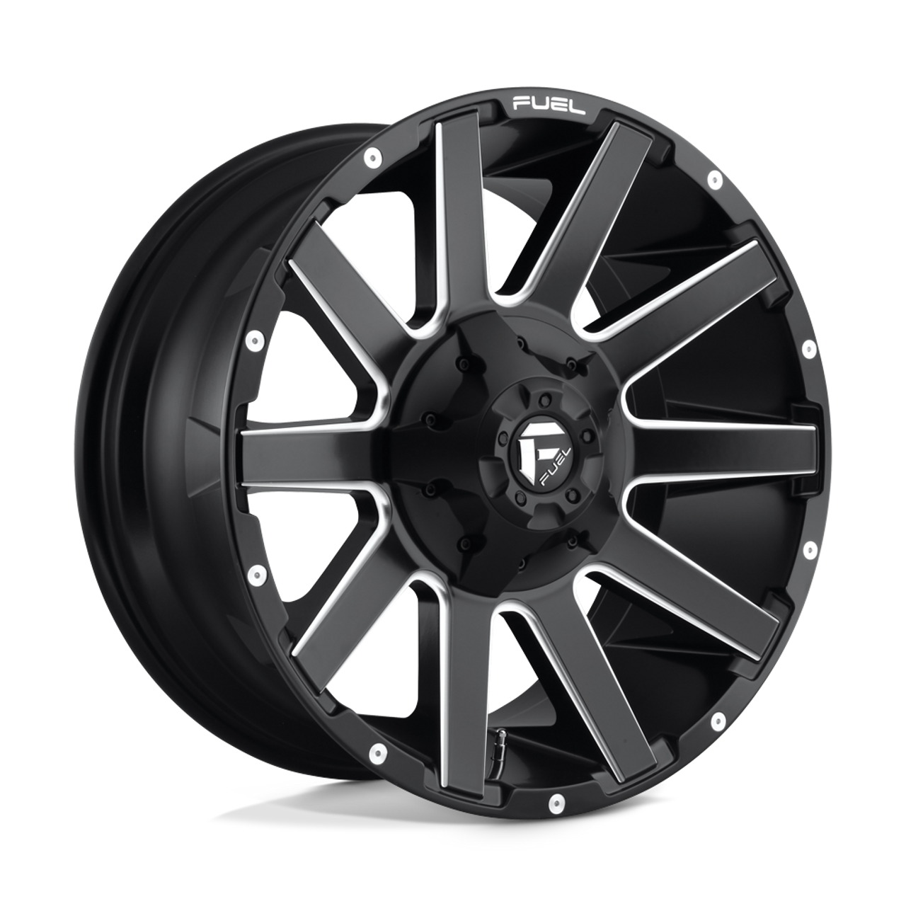 D616 20X9 8X170 MT-BLK-MIL 20MM
