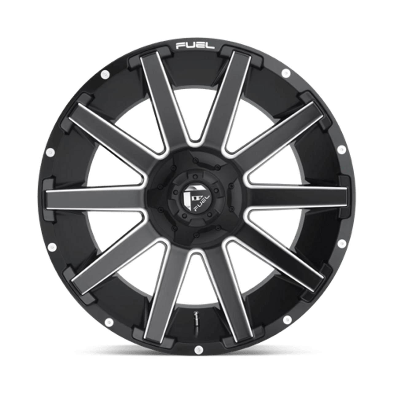 D616 20X9 8X180 MT-BLK-MIL 20MM