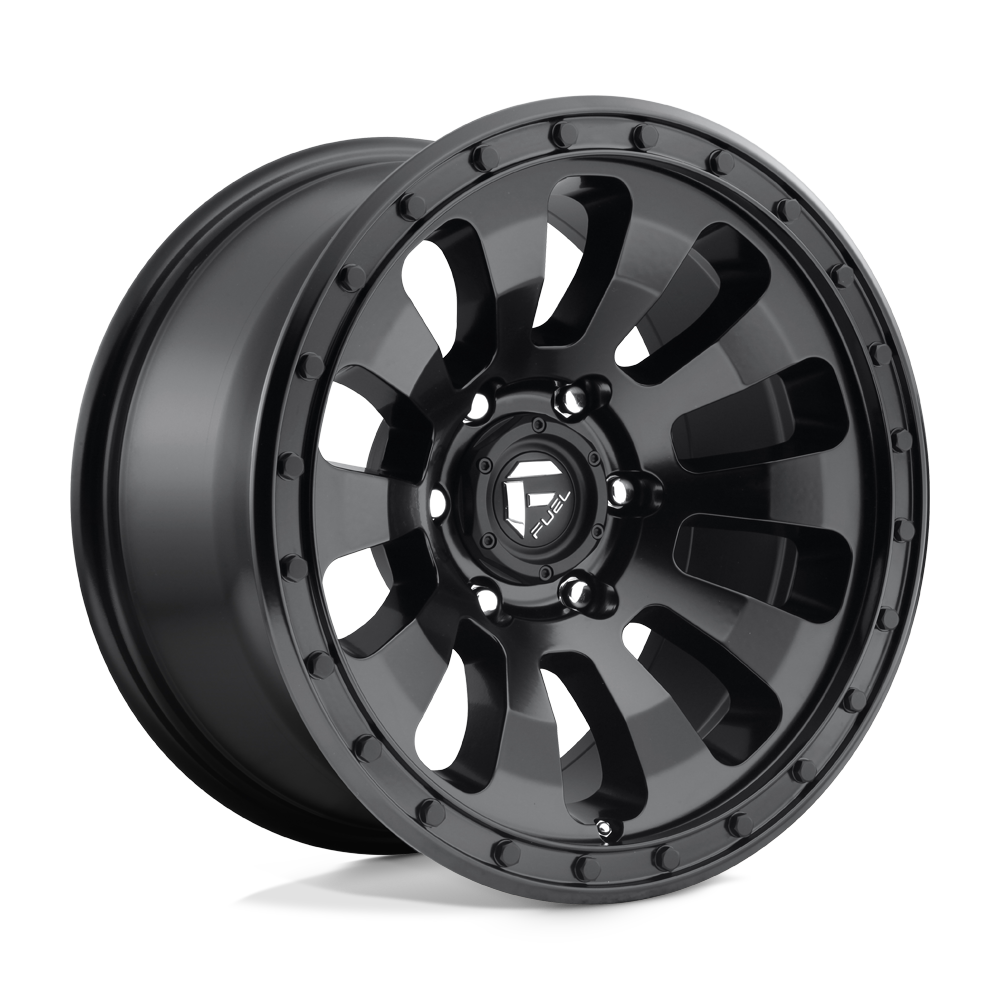 D630 18X9 6X5.5 MT-BLK -12MM