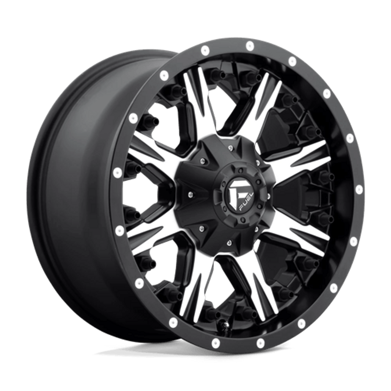 D541 20X9 8X180 MT-BLK-MACH 20MM