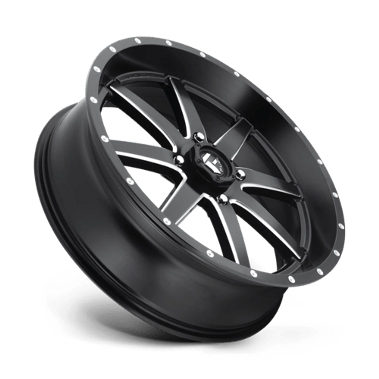 D538 14X7 4X137 MT-BLK-MIL 38MM