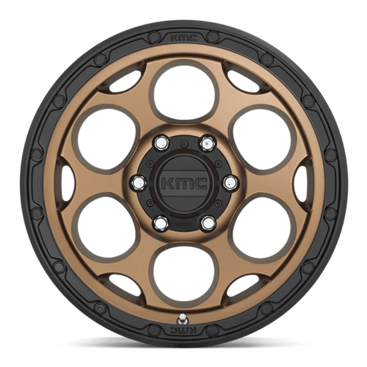 KM541 18X8.5 6X5.5 M-BRZ BLK LP 18MM