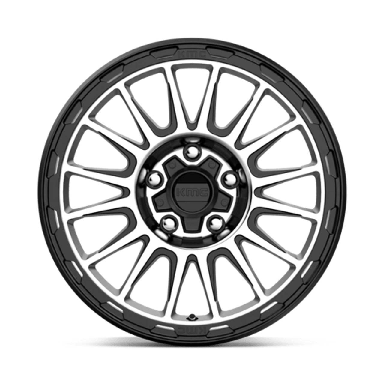 KM542 17X8 6X5.5 S-BLK MACH 20MM