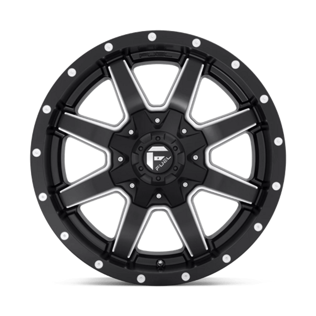 D538 22X10 8X180 MT-BLK-MIL 10MM