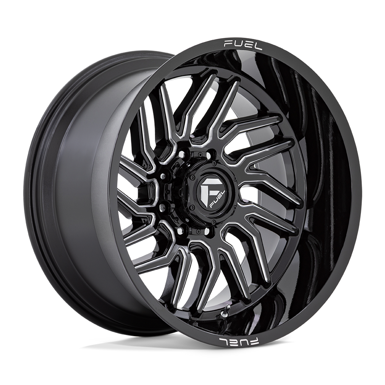 D807 20X9 8X180 G-BLK-MILL 1MM
