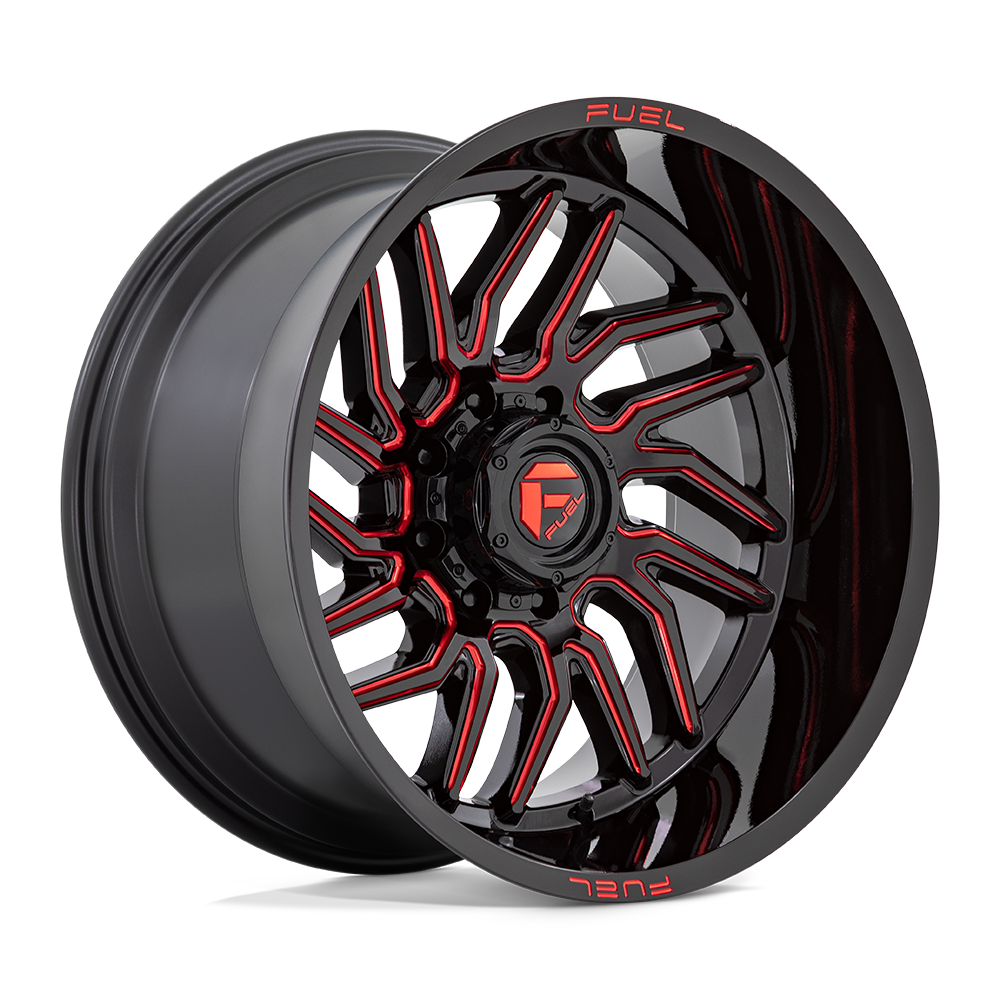 D808 20X9 8X180 G-BLK MILL-RT 1MM