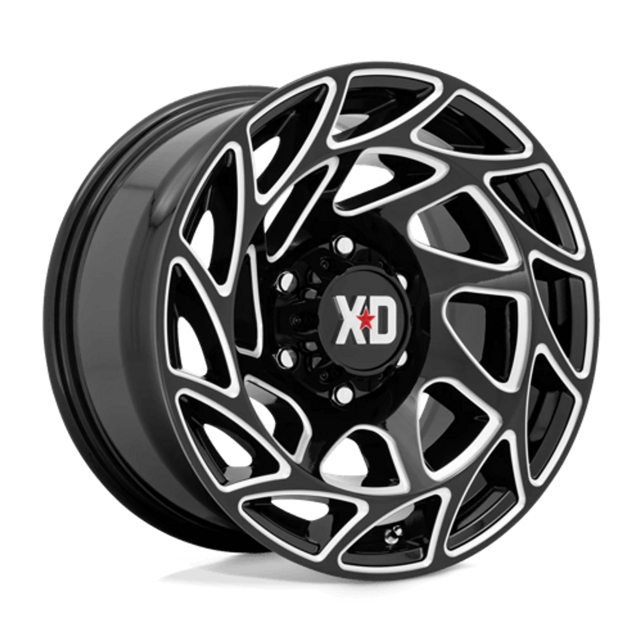 XD860 20X10 6X135 G-BLK MILL -18MM