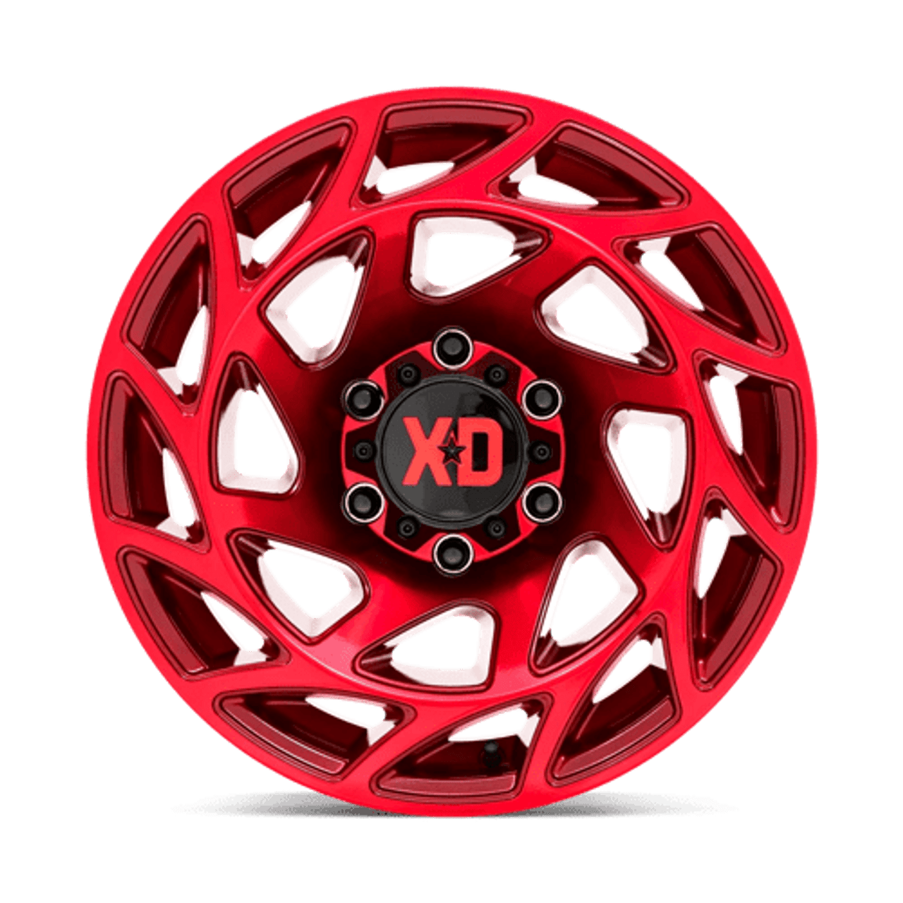 XD860 22X12 5X5.0 GL-RED -44MM