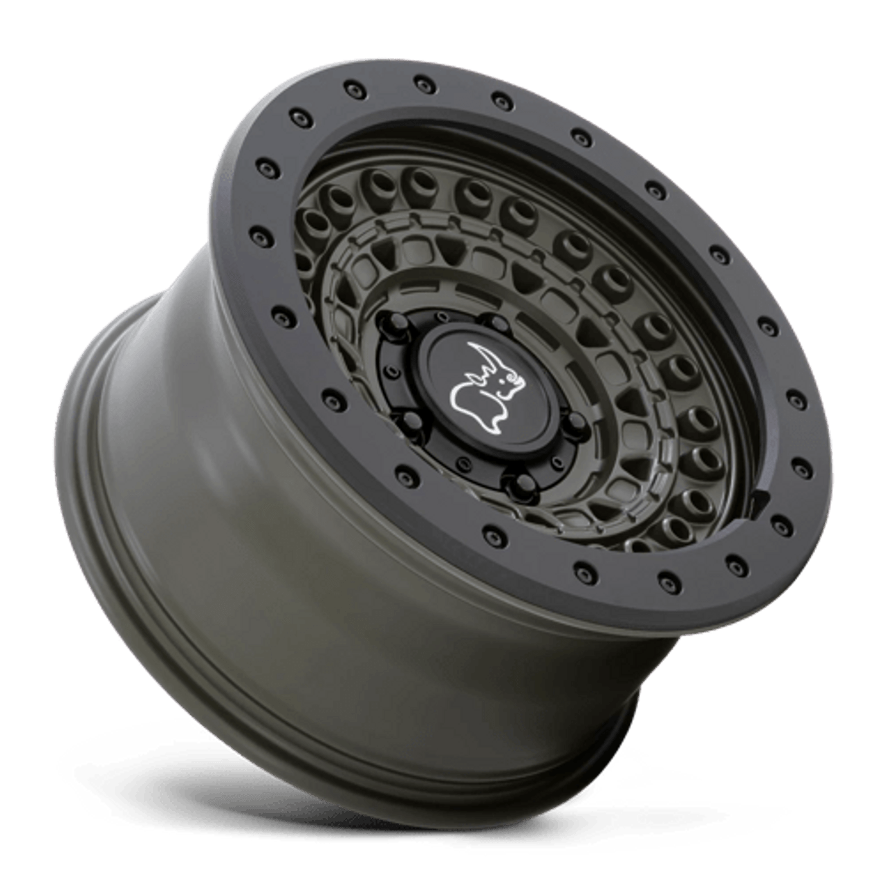 BRBCD 18X9 5X5.0 OD-GRN BLK-RKGRD -18MM