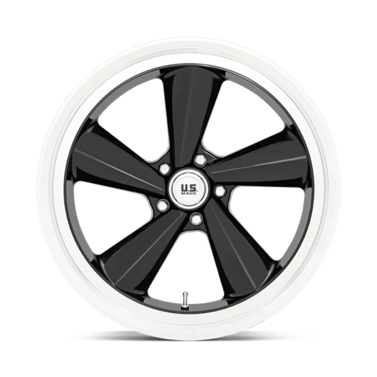 U136 22X10.5 5X5.0 G-BLK DIA-LP 00MM