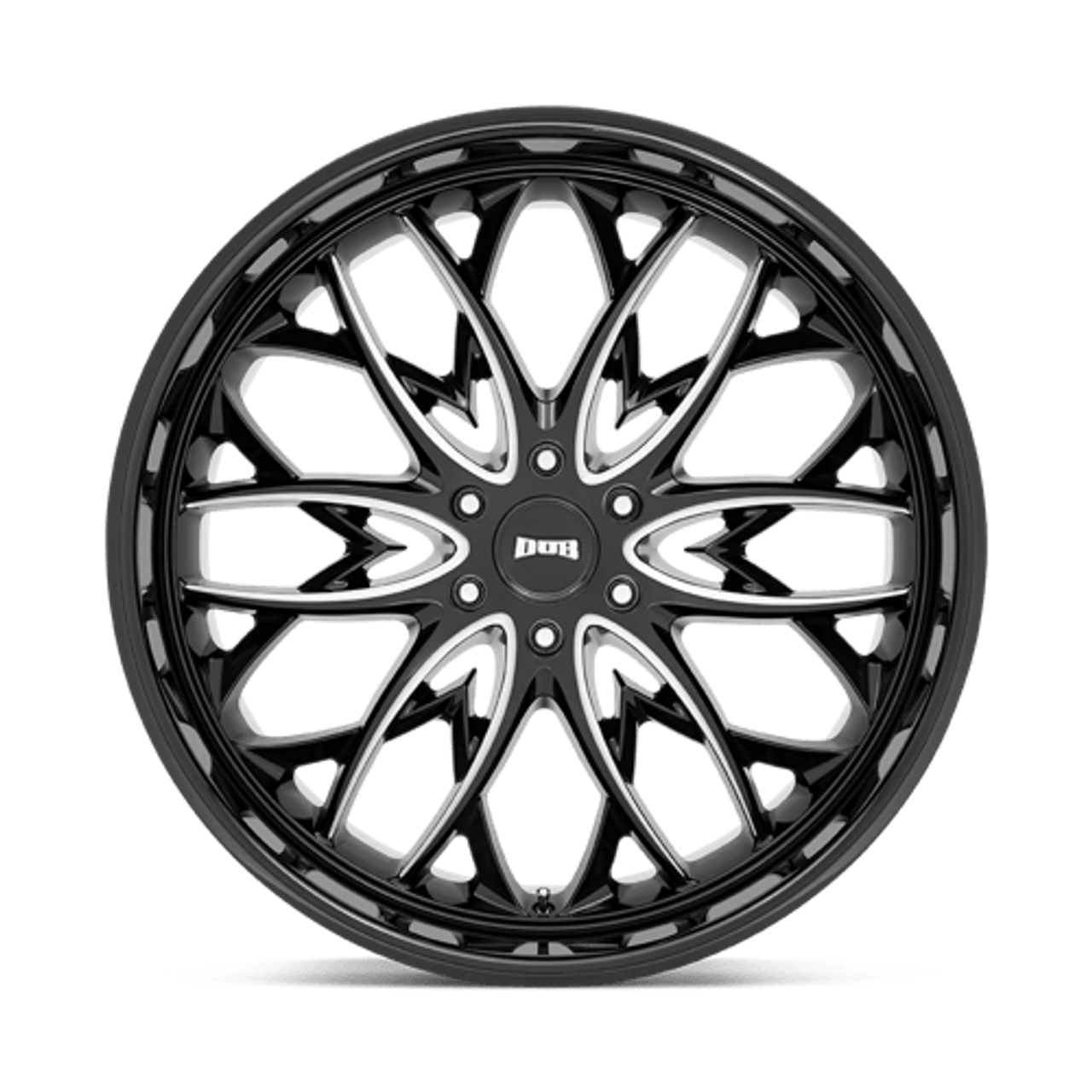 S263 24X10 6X135 G-BLK MILL 30MM