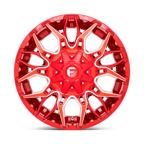 D771 22X10 5X4.5/5.0 GL-RED-MILL -18MM