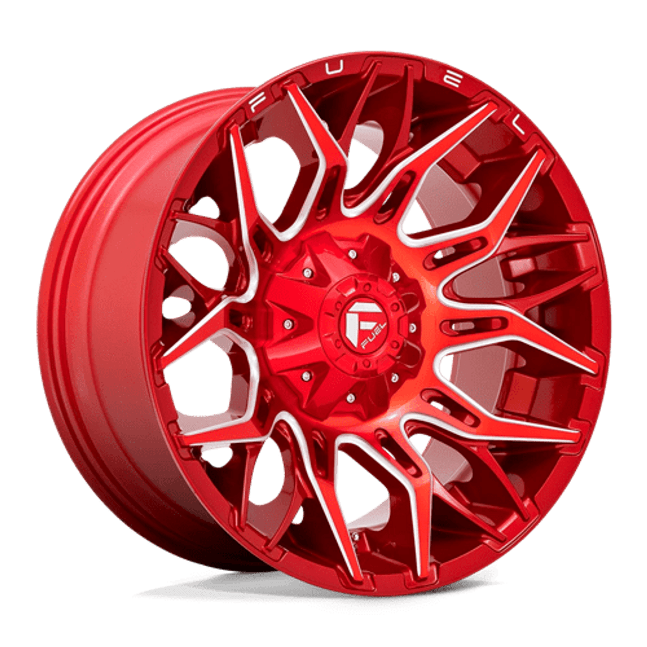 D771 20X10 5X4.5/5.0 GL-RED-MILL -18MM