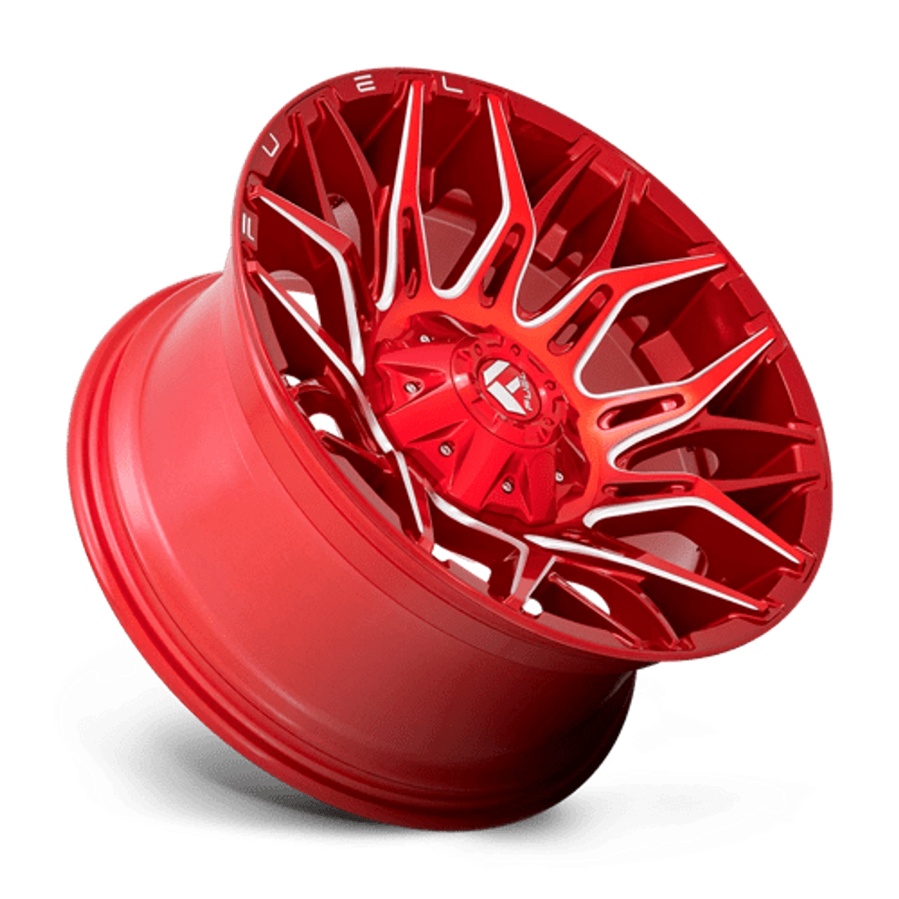 D771 20X10 5X4.5/5.0 GL-RED-MILL -18MM