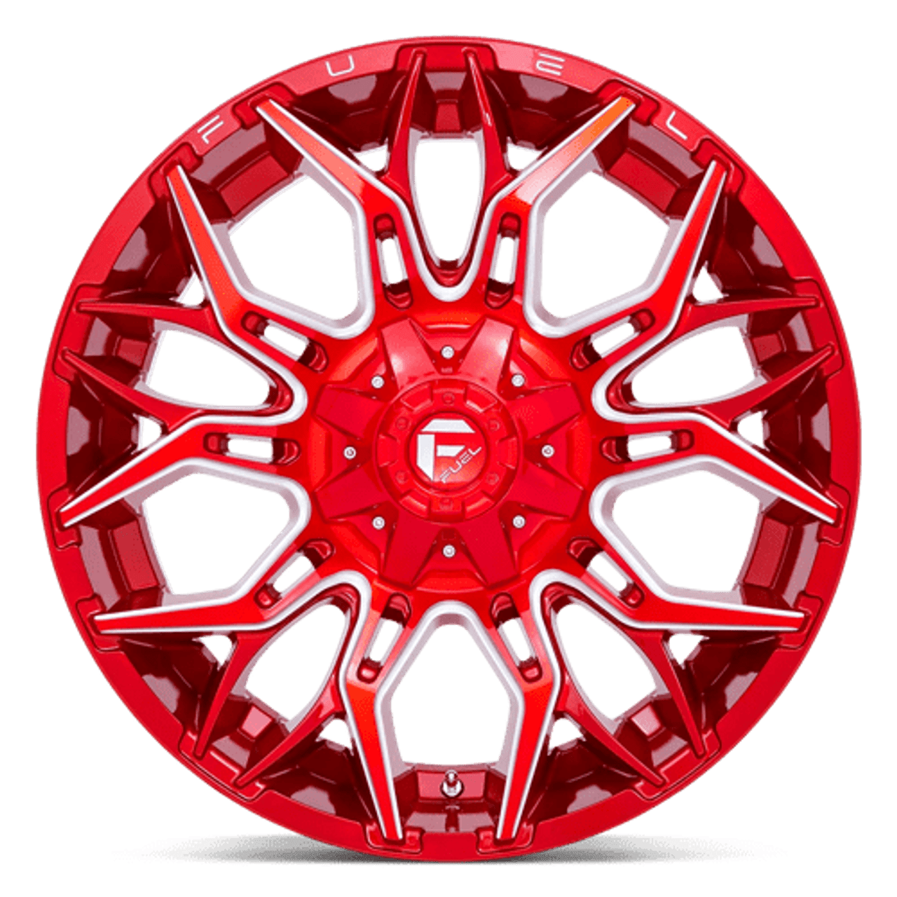 D771 22X10 8X180 GL-RED-MILL -18MM