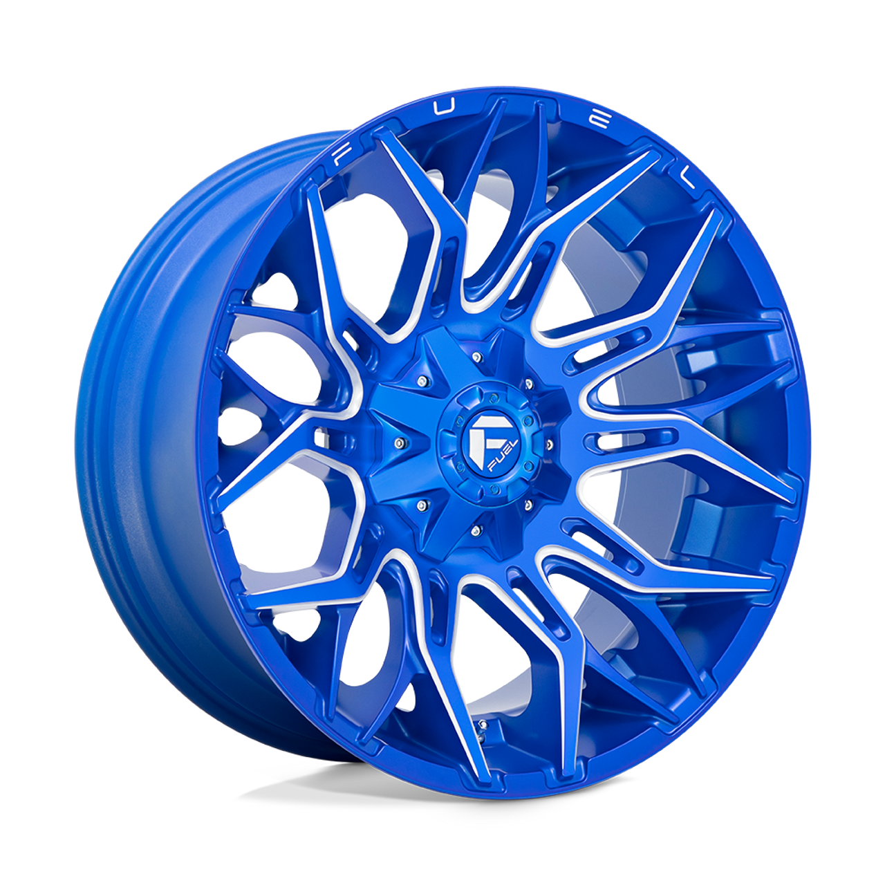 D770 22X10 8X180 BLUE-MILL -18MM