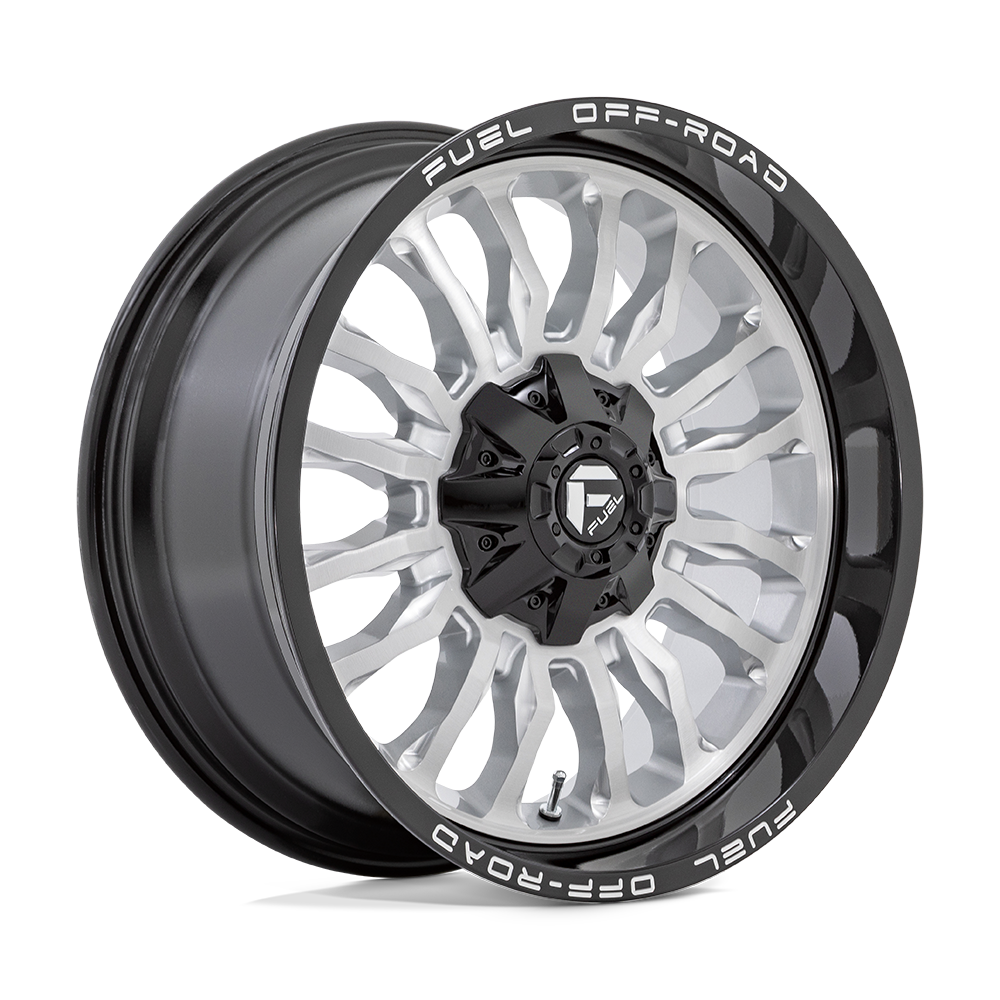 D798 22X12 5X4.5/5.0 SLVR-BRSH BLK-LP -44MM