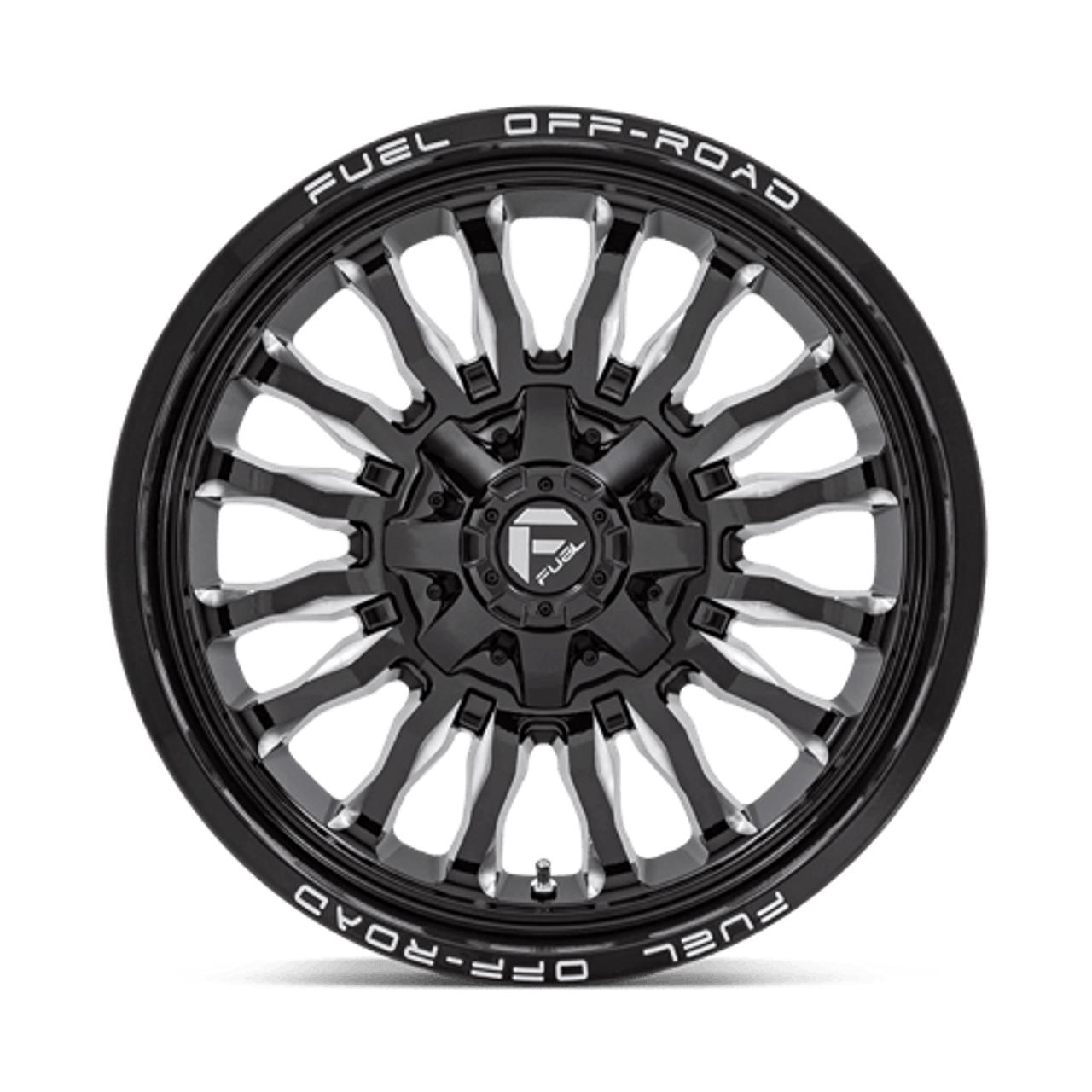 D795 22X10 8X6.5 G-BLK-MILL -18MM