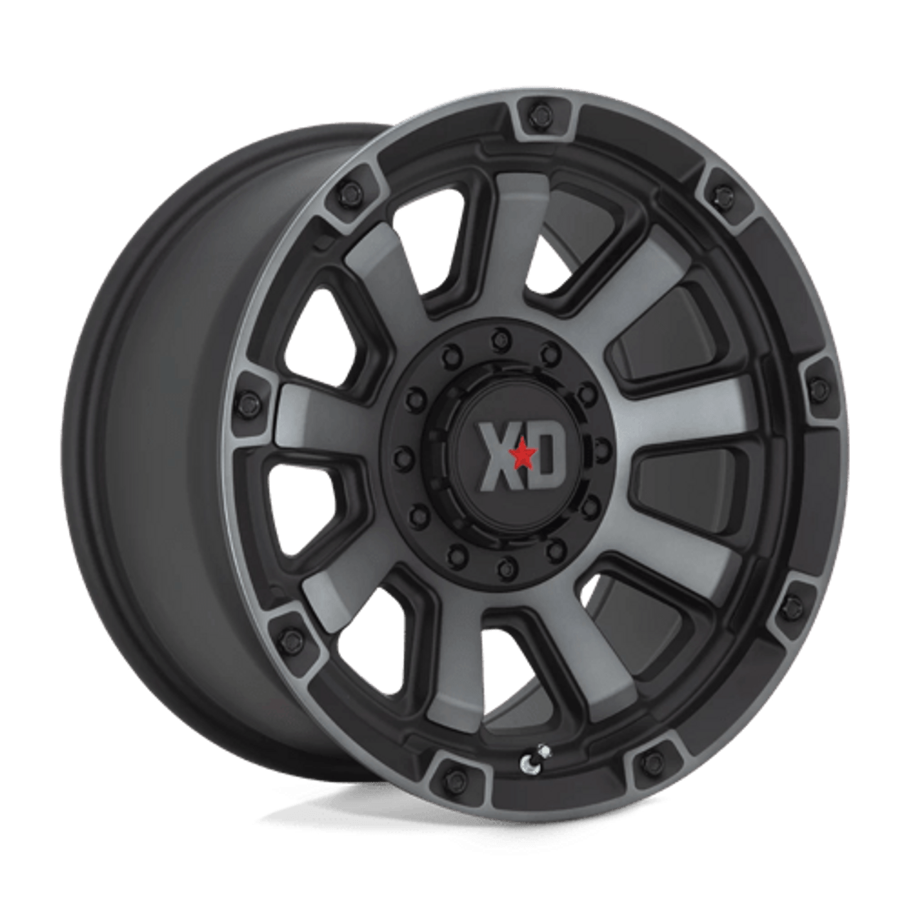 XD852 20X10 BLANK S-BLK GTCC -18MM (108-140) XD852 20X10 BLANK S-BLK GTCC -18MM (108-140)