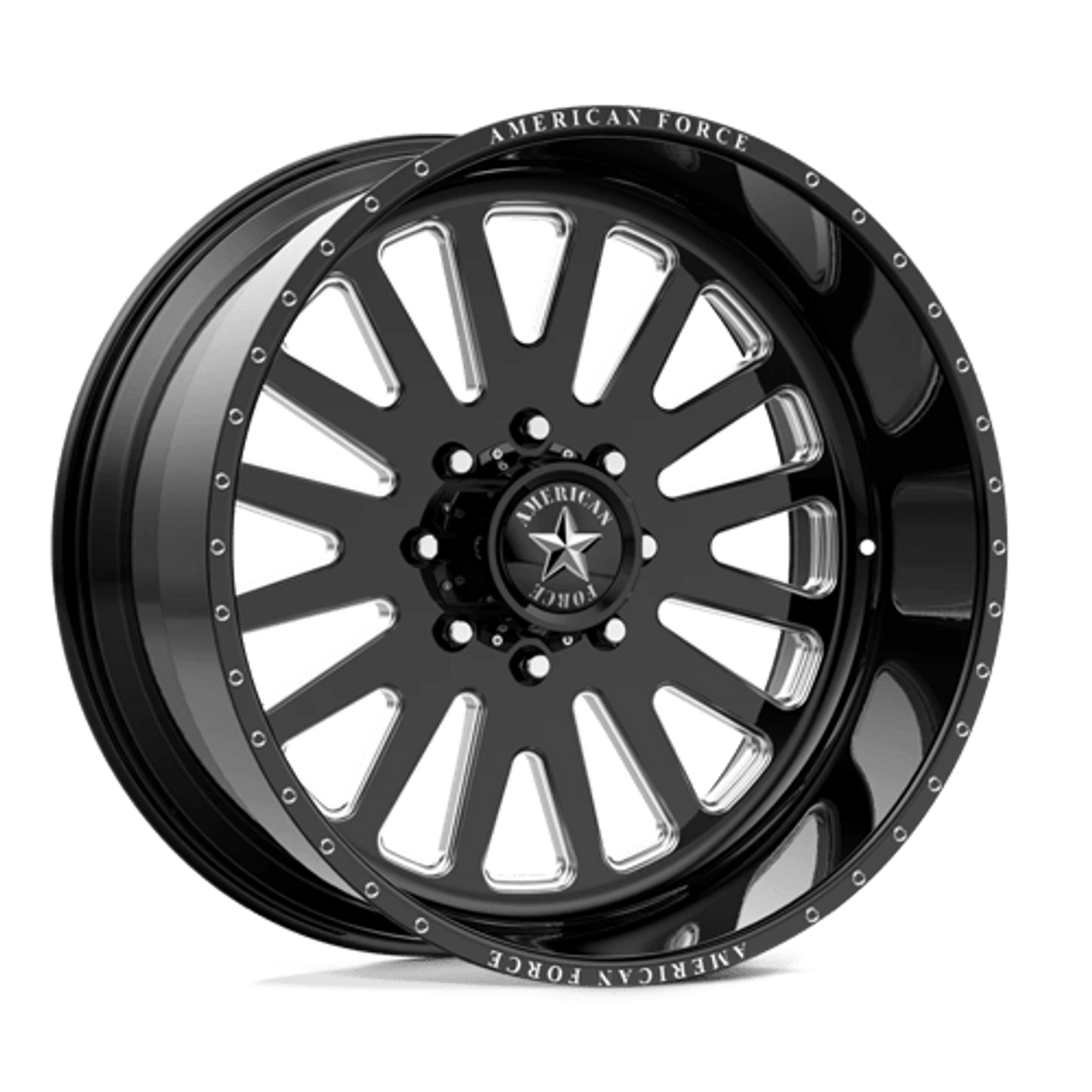 AWF20 22X12 6X135 G-BLK MACH -40MM