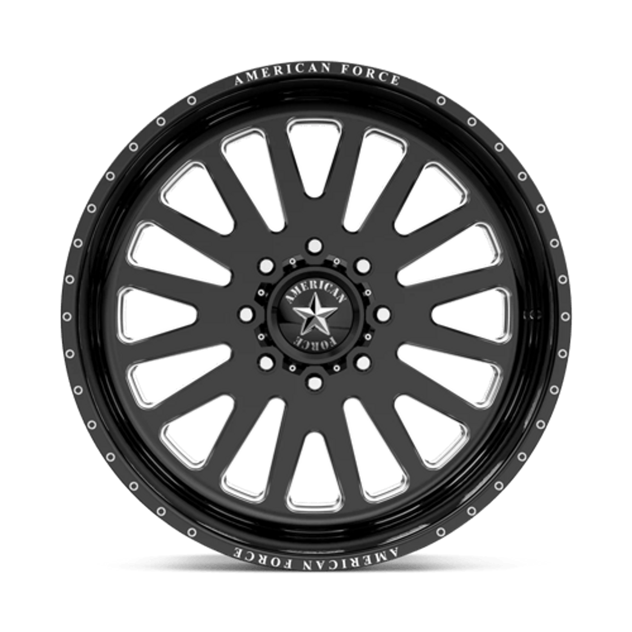 AWF20 22X12 6X135 G-BLK MACH -40MM