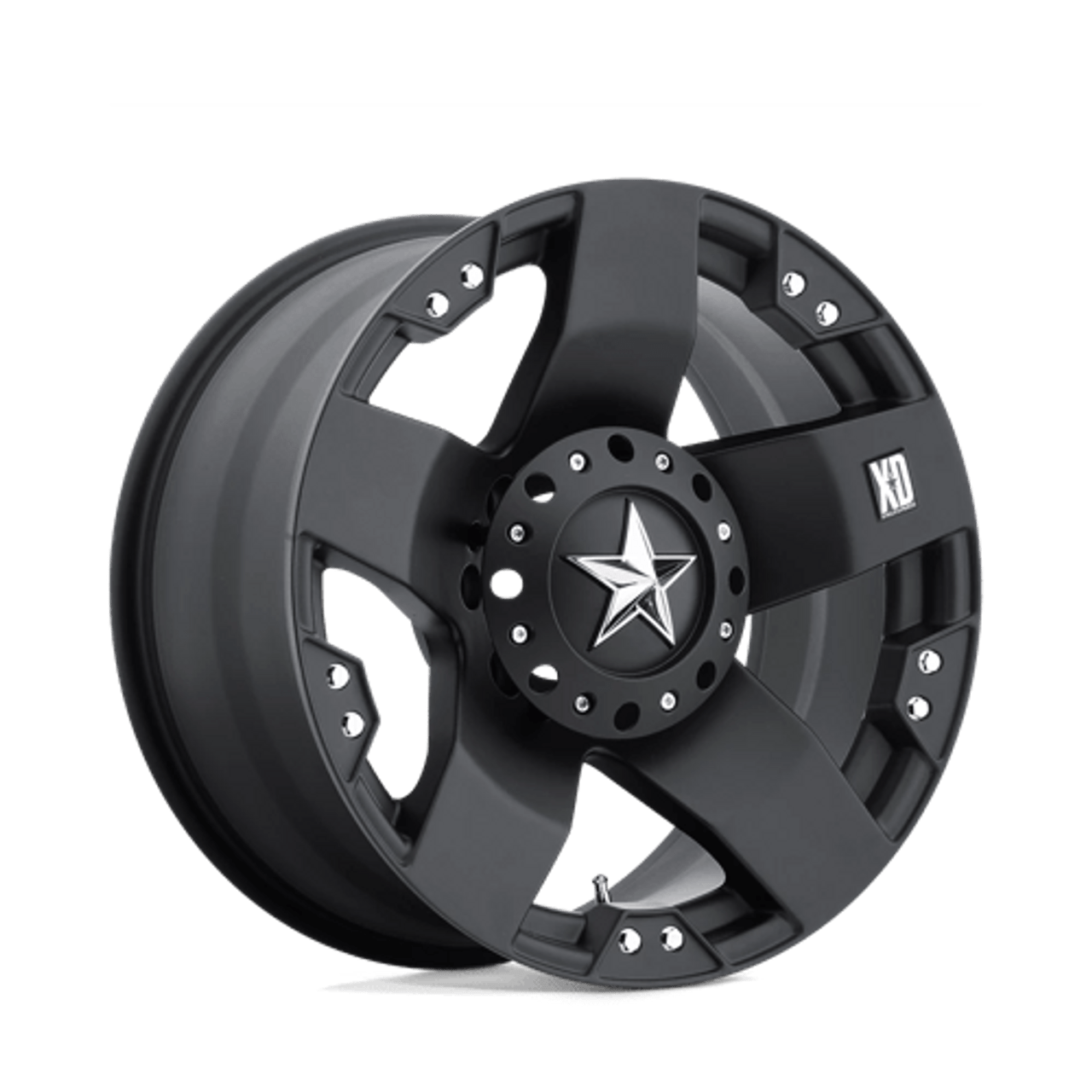 XD775 17X9 5X4.5/4.75 M-BLK -12MM