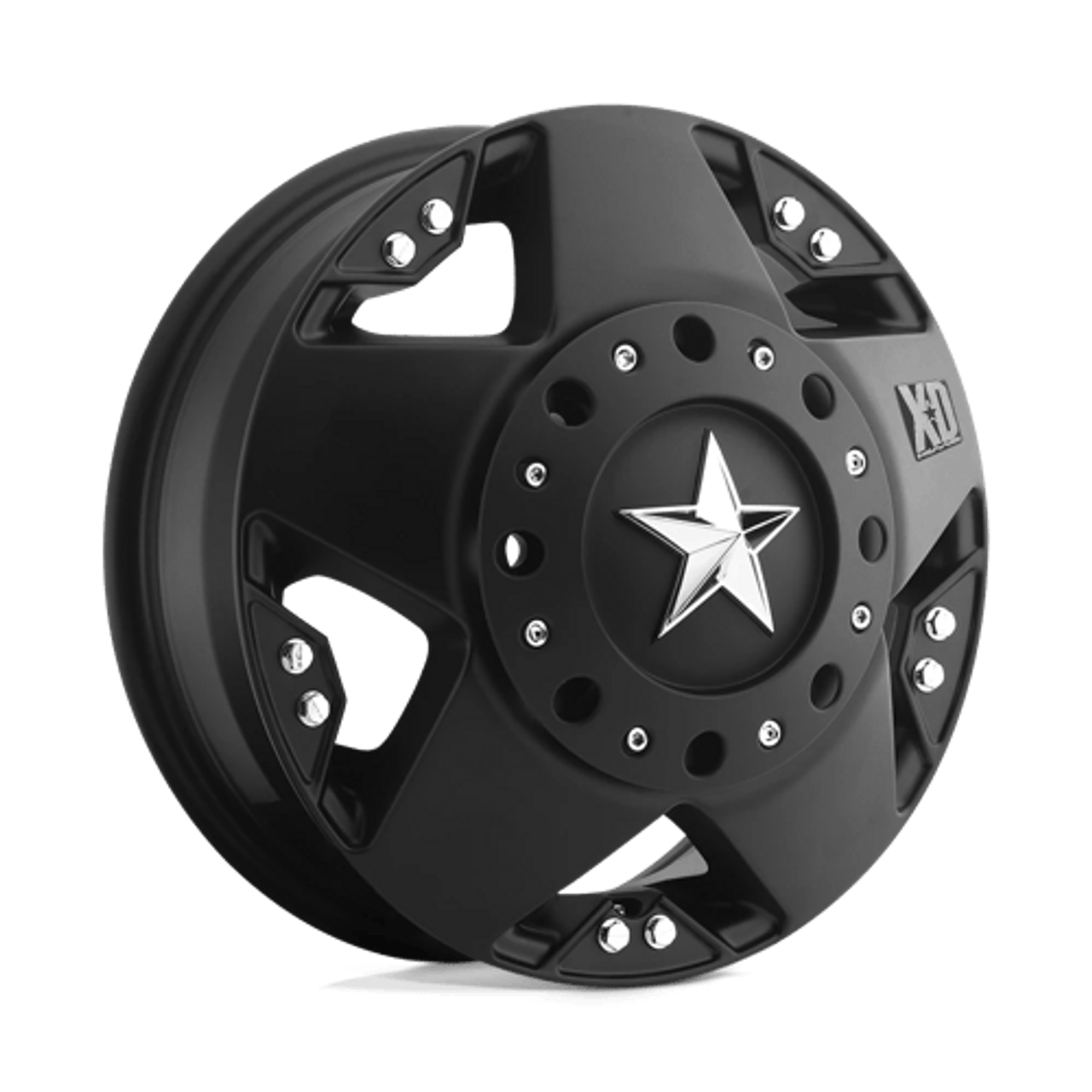 XD775 17X9 5X4.5/4.75 M-BLK -12MM