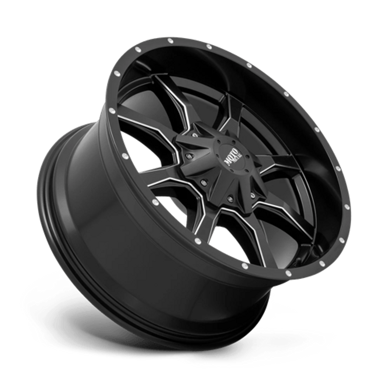 MO970 18X10 8X6.5 SG-BLK-MILL -24MM
