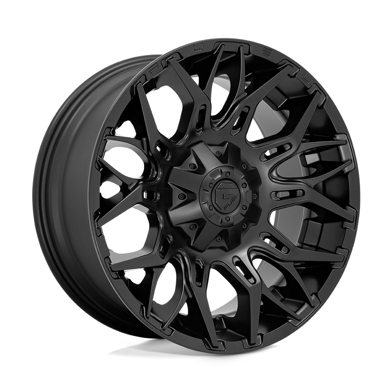 D772 22X10 5X4.5/5.0 BLK-OUT -18MM