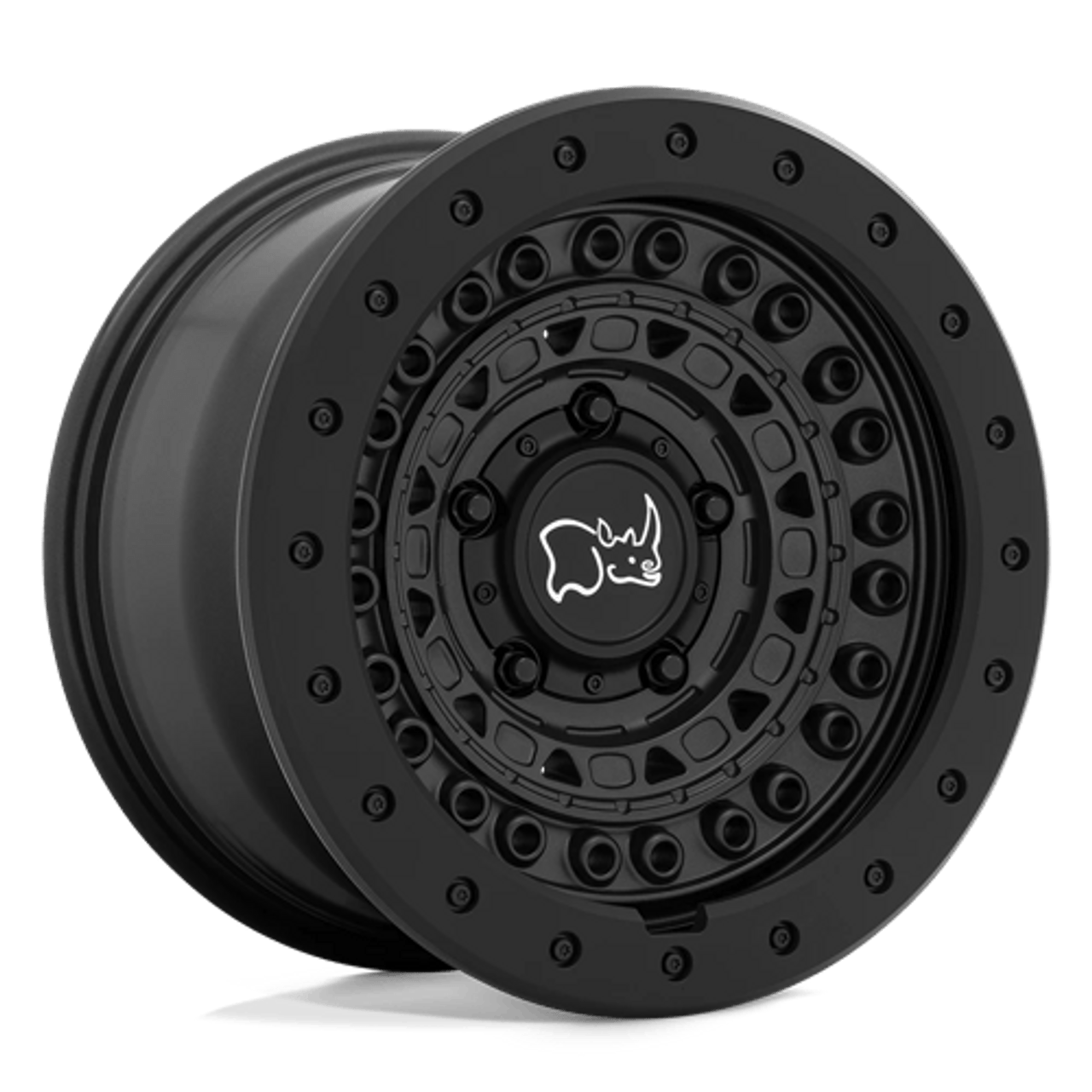 BRBCD 18X9 6X5.5 GUN-BLK BLK-RKGRD 0MM