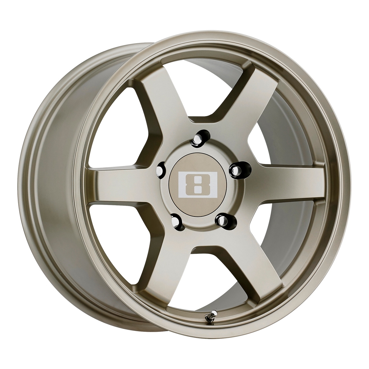 LEMK6 16X8 6X5.5 M-BRNZ 00MM