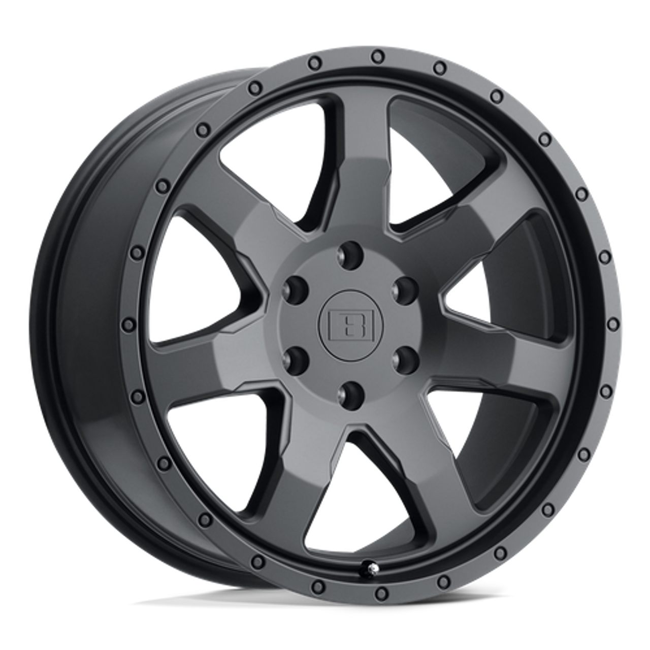LESLM 17X8.5 6X5.5 M-BLK 12MM