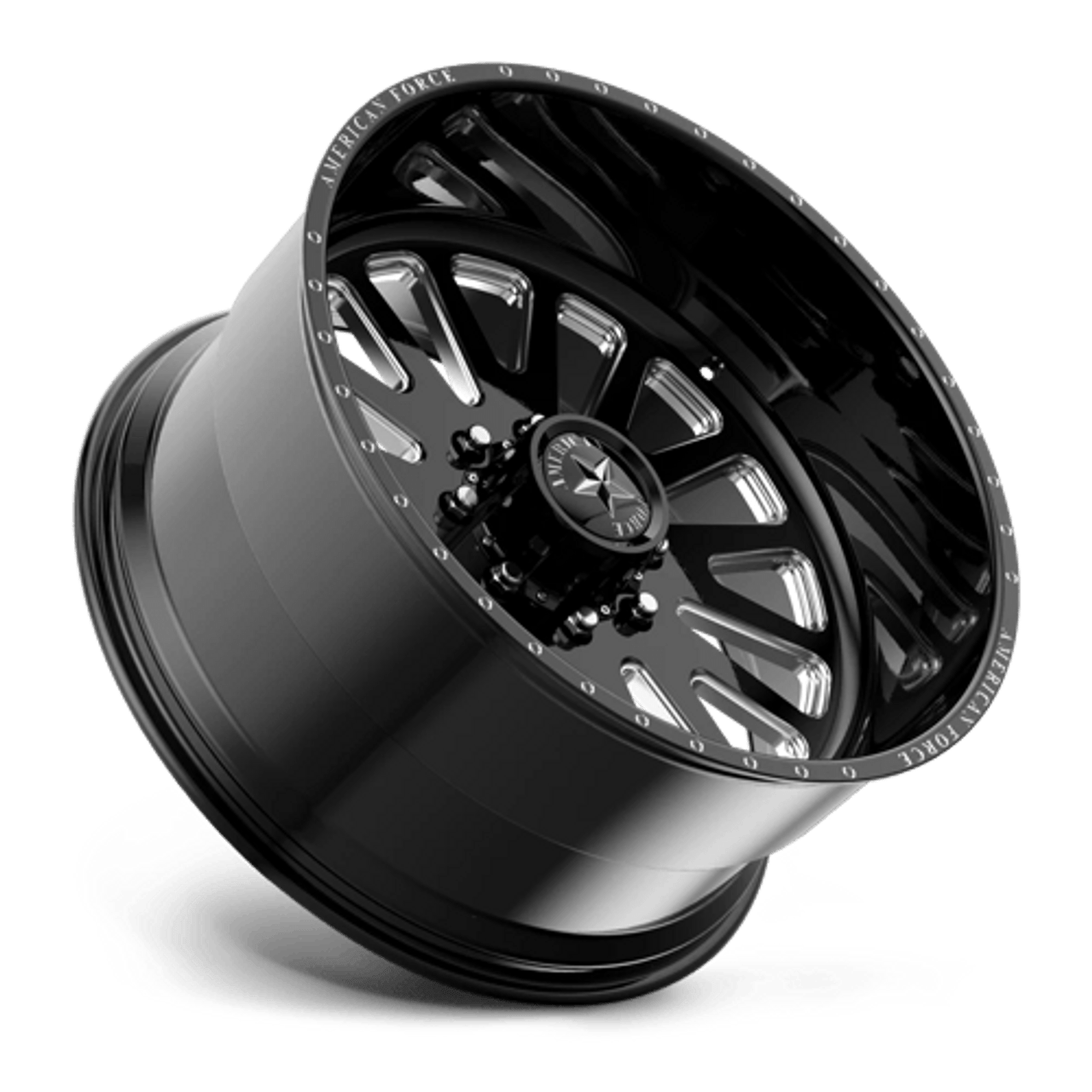 AWF20 22X12 6X5.5 G-BLK MACH -40MM