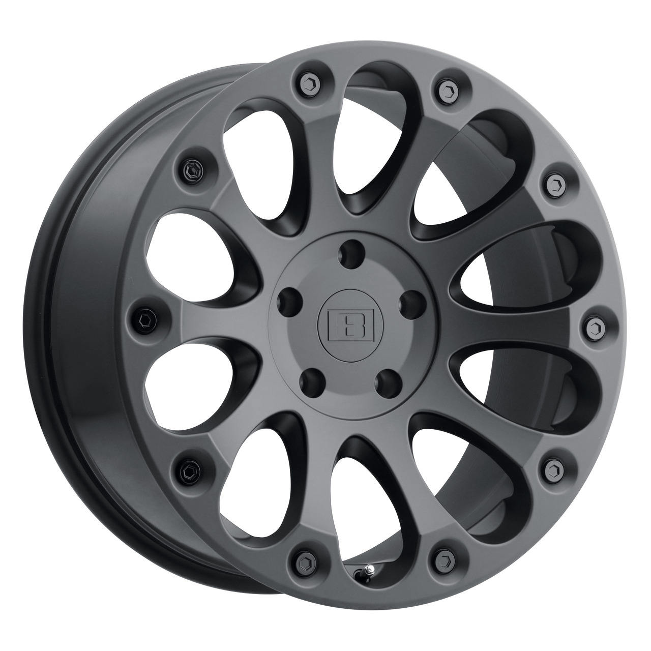 LELIM 17X8.5 6X5.5 M-BLK -24MM