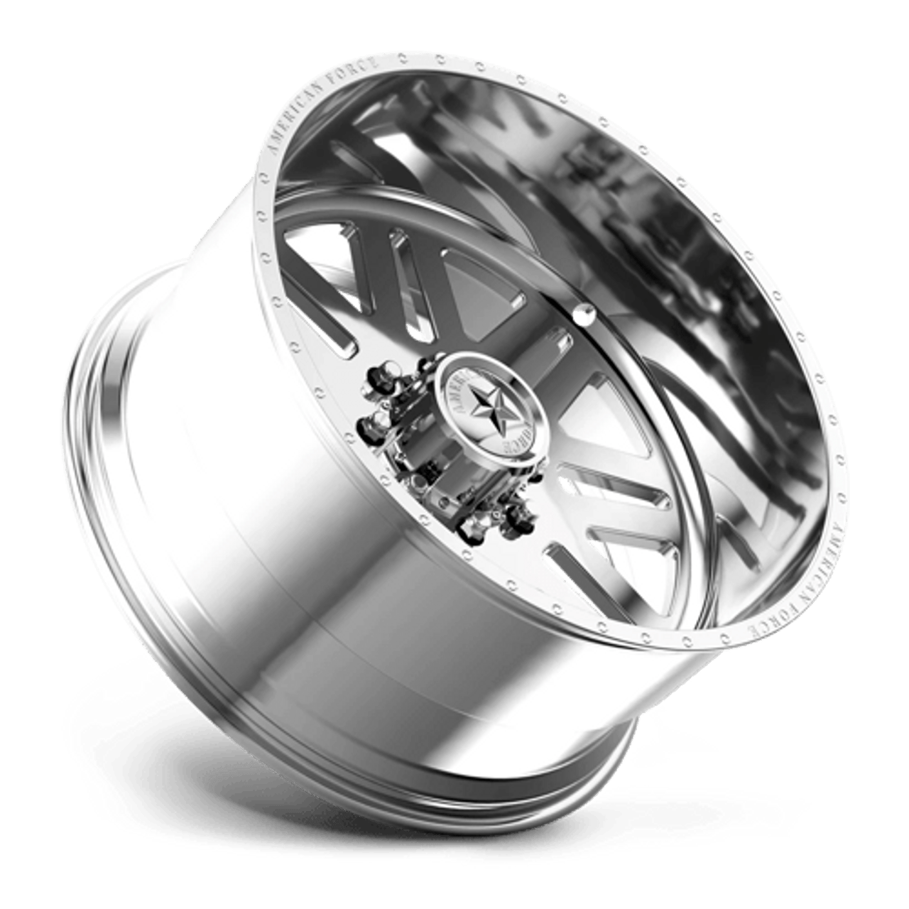 AW09 20X10 8X170 POLISHED -25MM