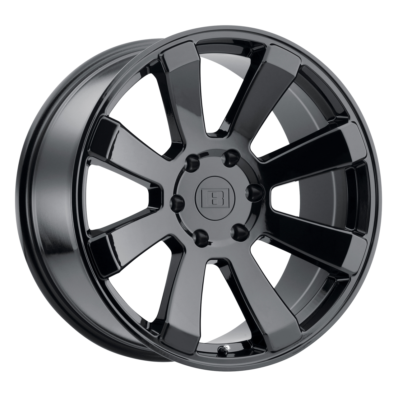 LEENF 17X8.5 5X5.5 G-BLK -6MM