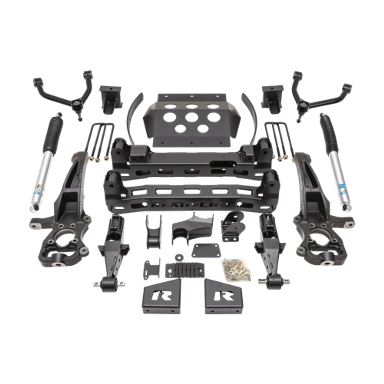 8'' Big Lift Kit with Upper Control Arms and rear Bilstein Shocks