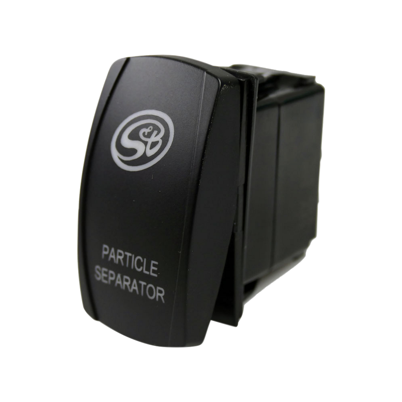 LED Rocker Switch with S&B Logo for Particle Separator