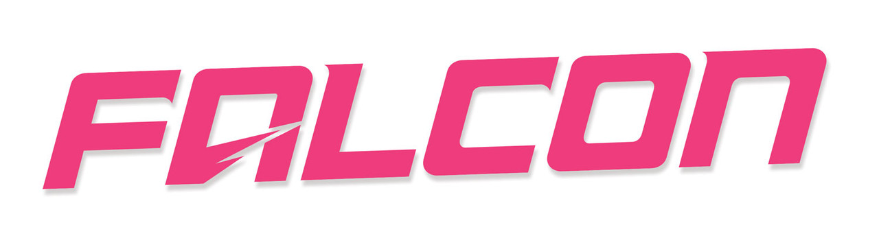 Falcon Performance Shocks Logo Decal 24 Inch Pink Teraflex