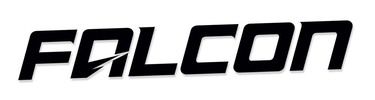 Falcon Performance Shocks Logo Decal 24 Inch Black Teraflex