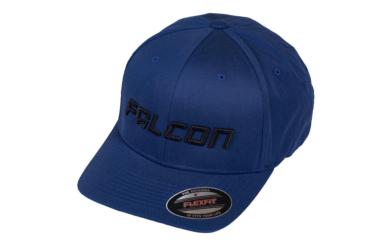 Falcon Shocks FlexFit Curved Visor Hat Royal Blue/Black Large/XLarge Teraflex