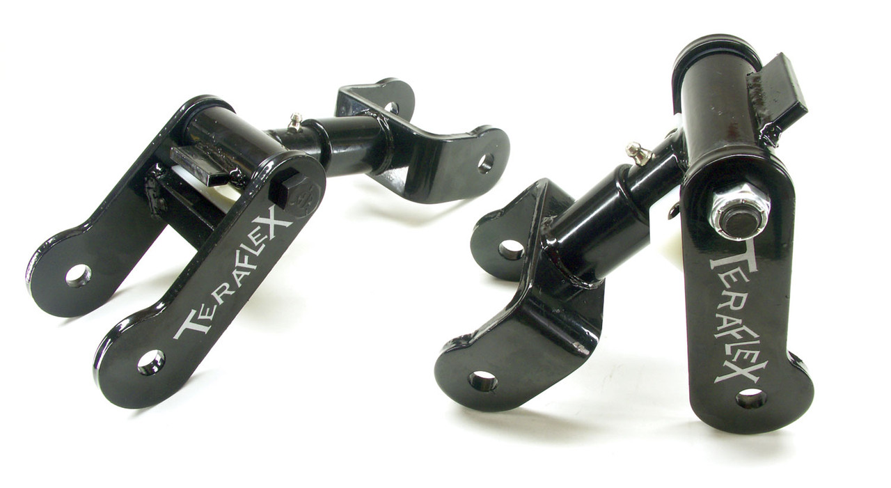 Toyota FJ60/ FJ70/FJ80 Front Or Rear Revolver Shackle Kit 2.5 Inch Pair TeraFlex