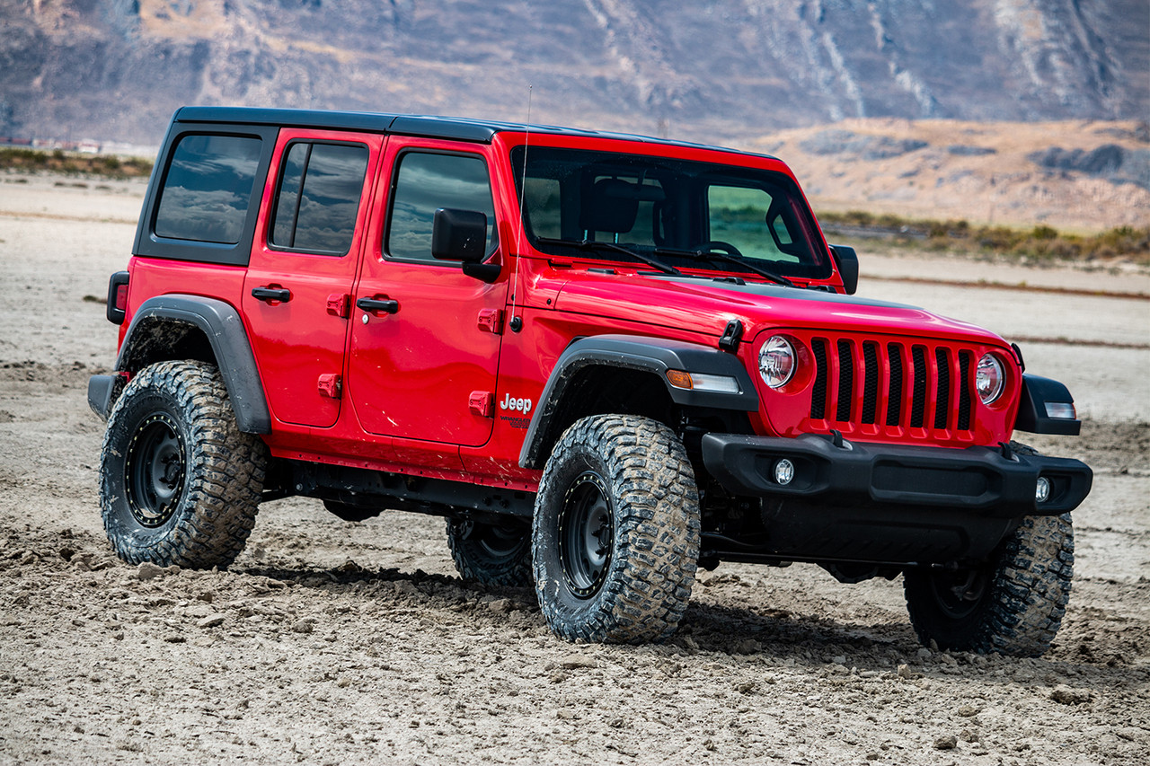 Jeep JLU 4 Door Sport/Sahara 2.5 Inch Performance Spacer Lift Kit No Shocks Or Shock Extensions 18-Pres Wrangler JLU TeraFlex