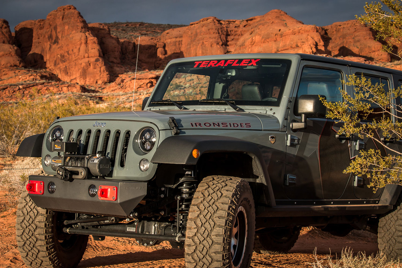 Jeep JK/JKU Explorer Front Bumper w/out Hoop 07-18 Wrangler JK/JKU TeraFlex