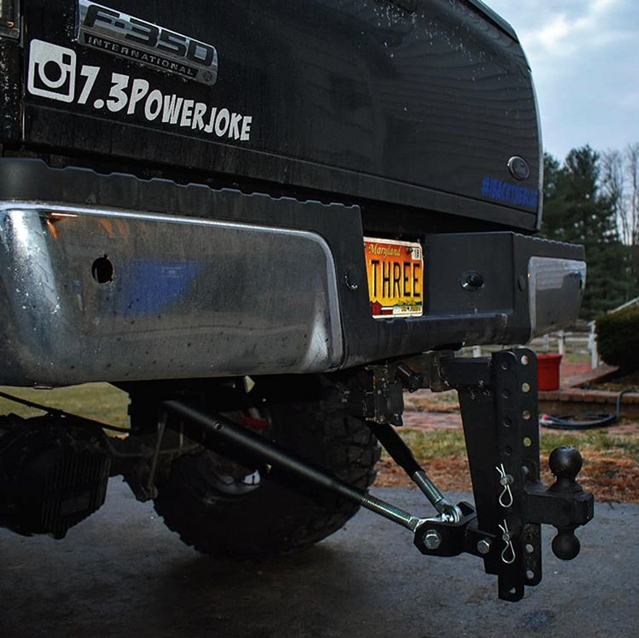 2.0” Heavy Duty 14” Drop/Rise Trailer Hitch