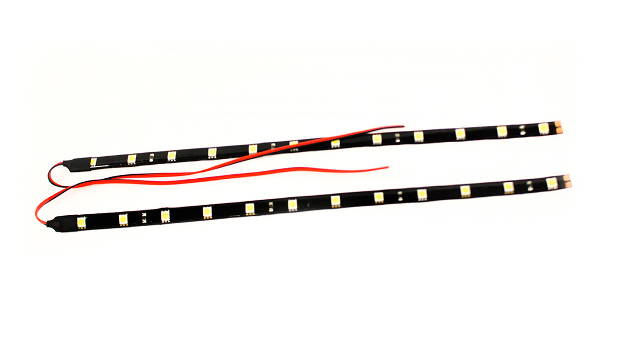 Luxury DRL Style LED Eyebrow Kit Forward Direction Strip kit With 3M Adhesive Race Sport Lighting