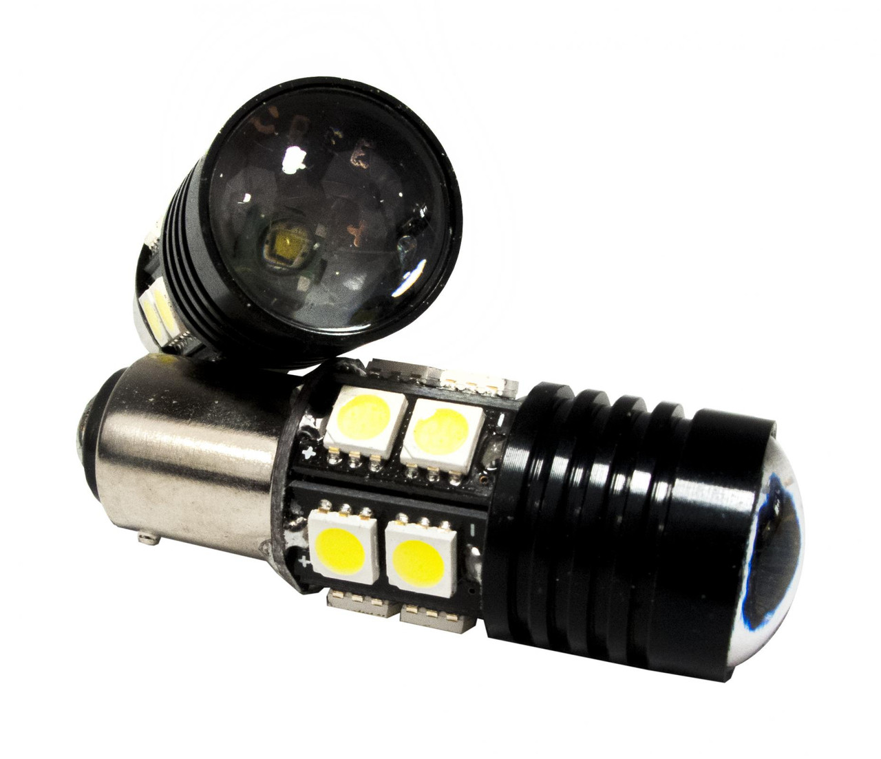 1157 High-Powered LED Projector LED Reverse Bulbs Pair Race Sport Lighting